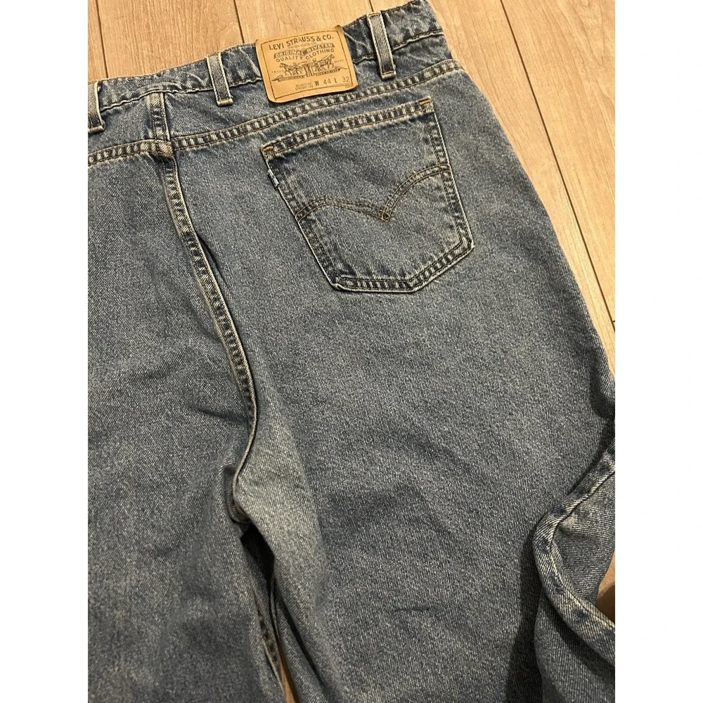 Levi's Men's Model 553 Relaxed Fit Straight Leg Vintage 97' USA Made 44x32
